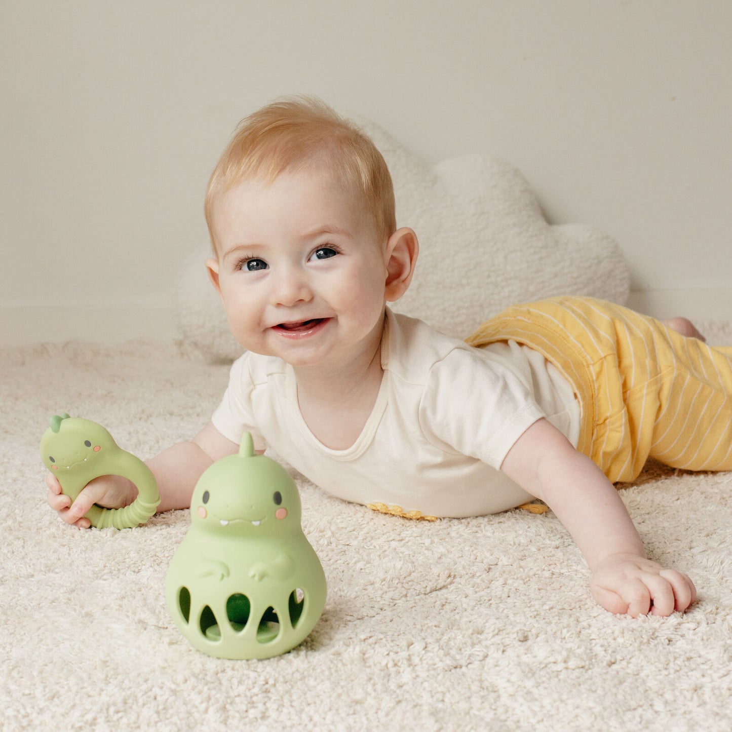 Tiger Tribe - Silicone Teether - Dino