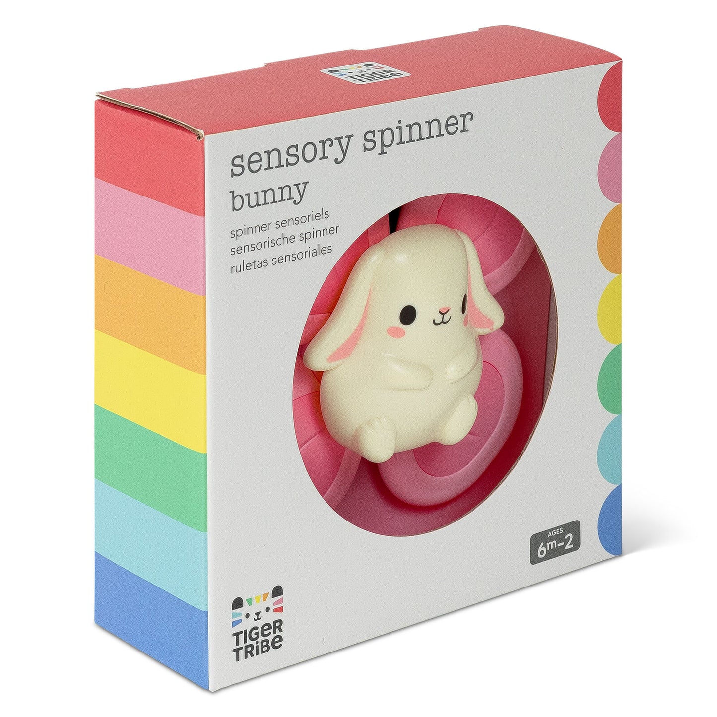 Tiger Tribe - Suction Sensory Spinner - Bunny