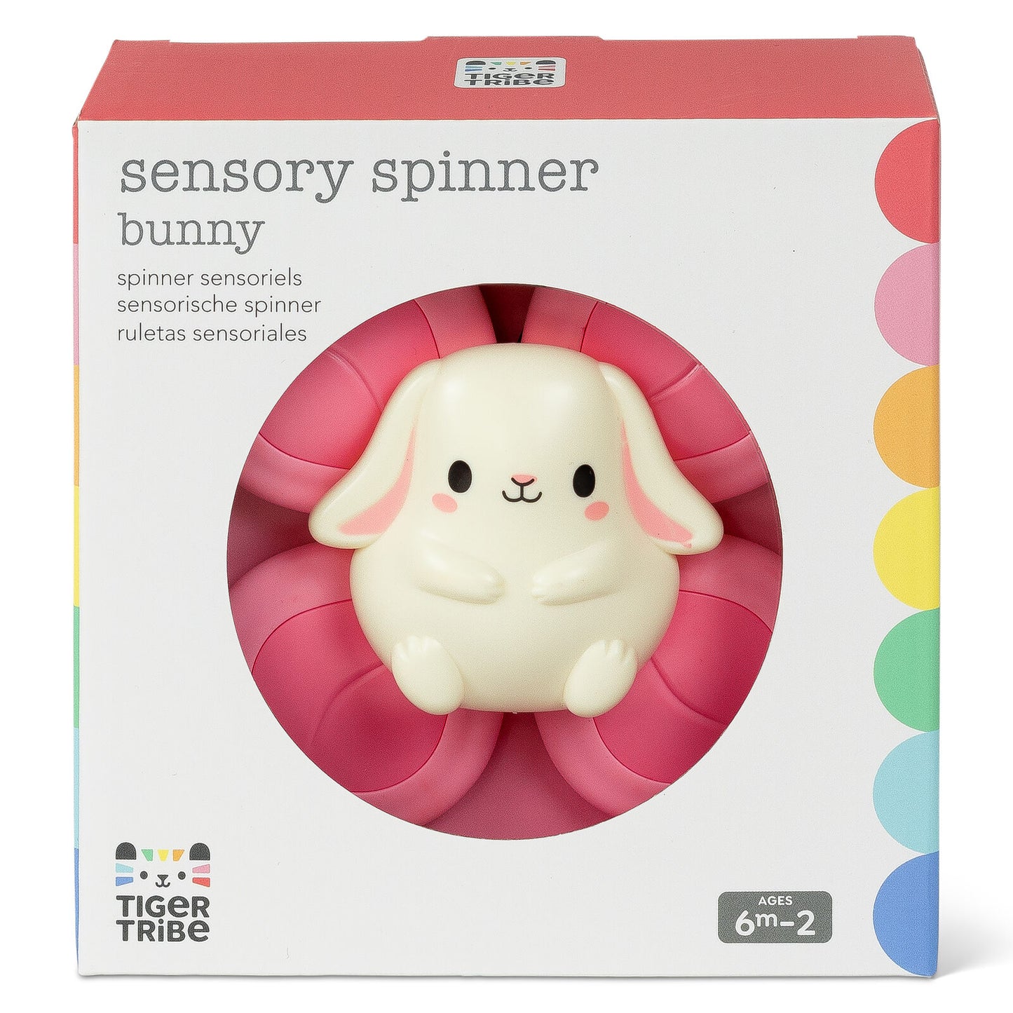 Tiger Tribe - Suction Sensory Spinner - Bunny