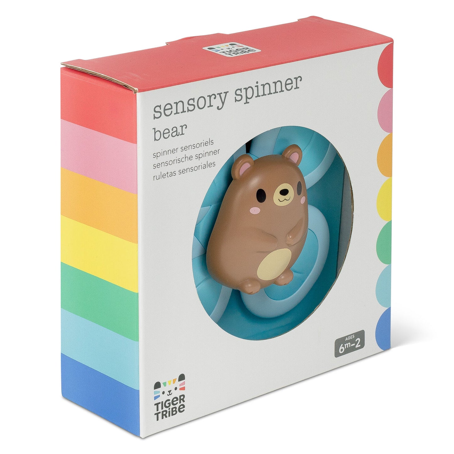 Tiger Tribe - Suction Sensory Spinner - Bear