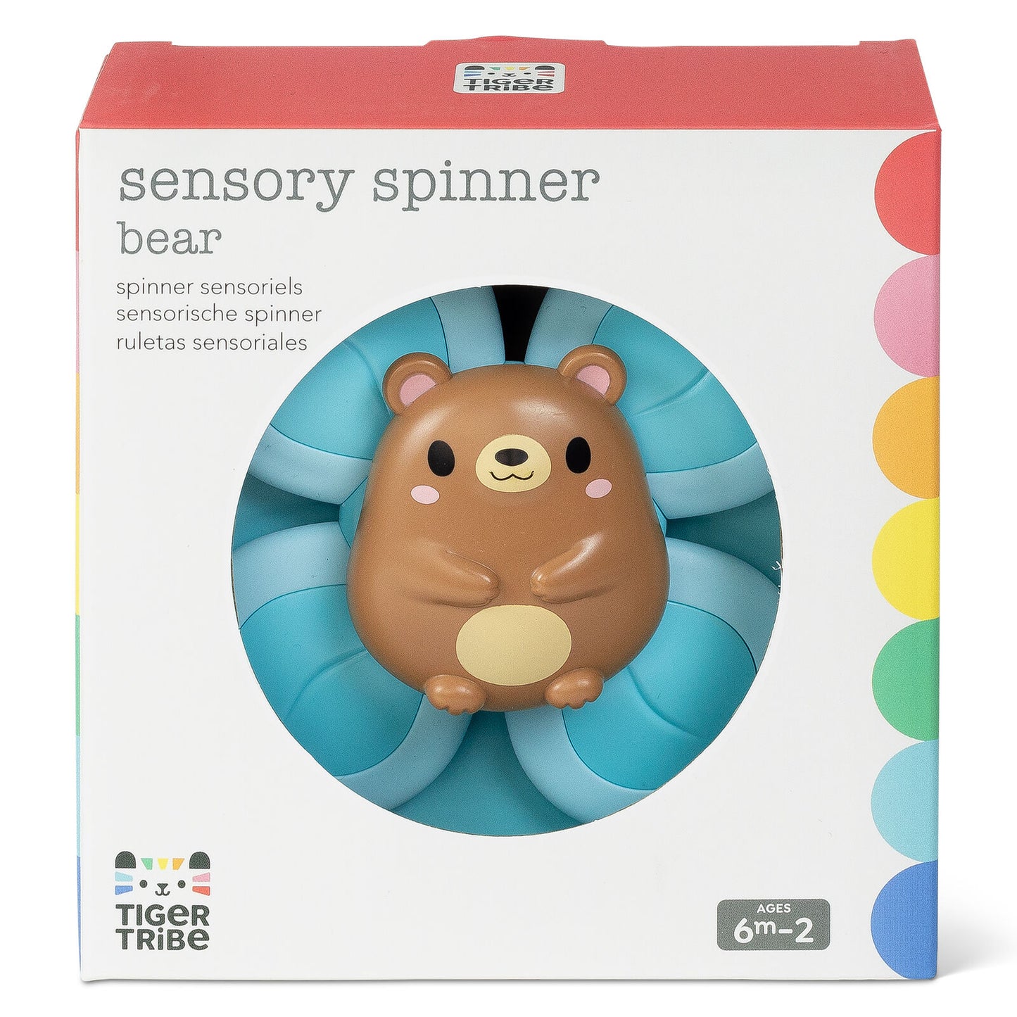 Tiger Tribe - Suction Sensory Spinner - Bear