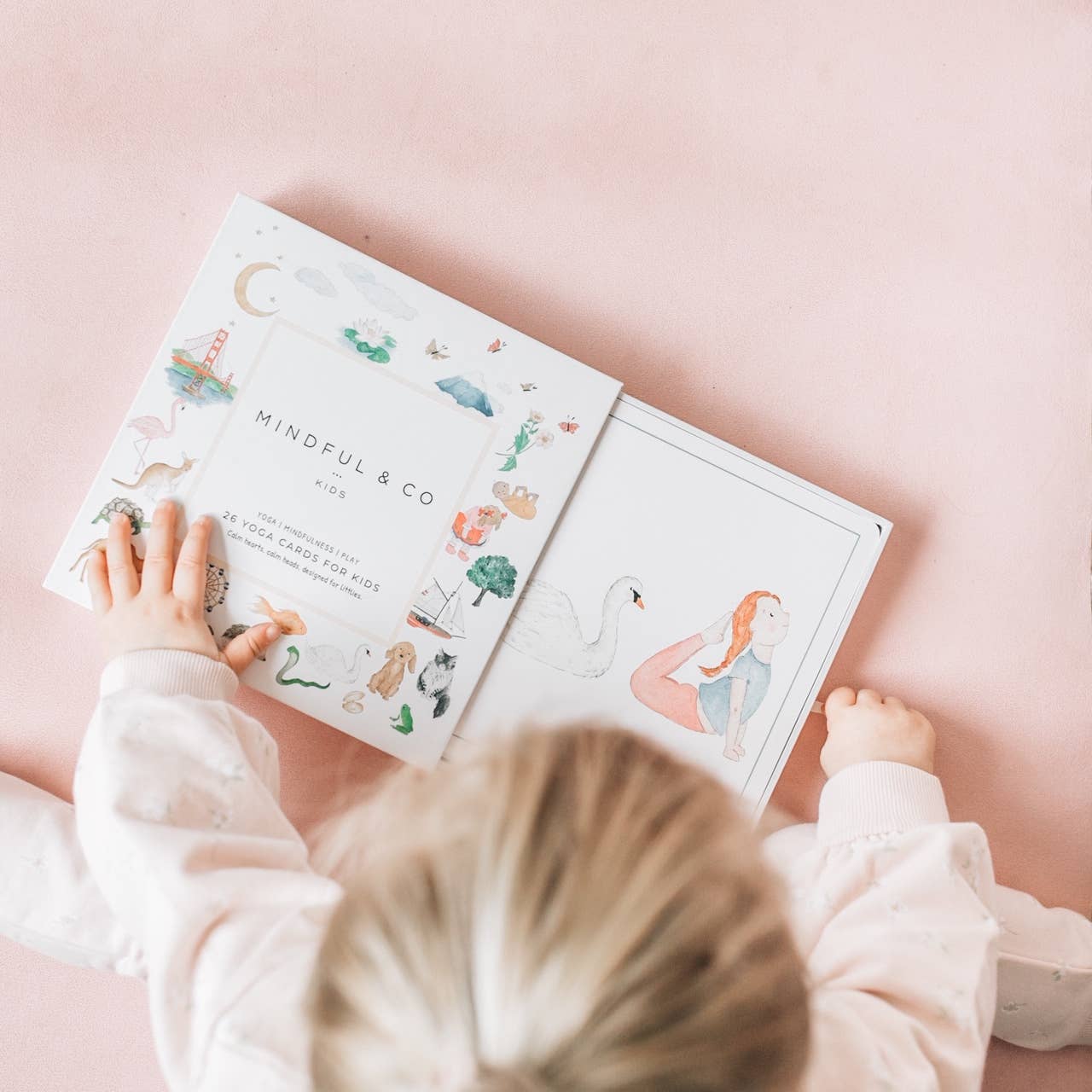 Mindful & Co Yoga Flash Cards for Kids – Calm, Focus & Movement