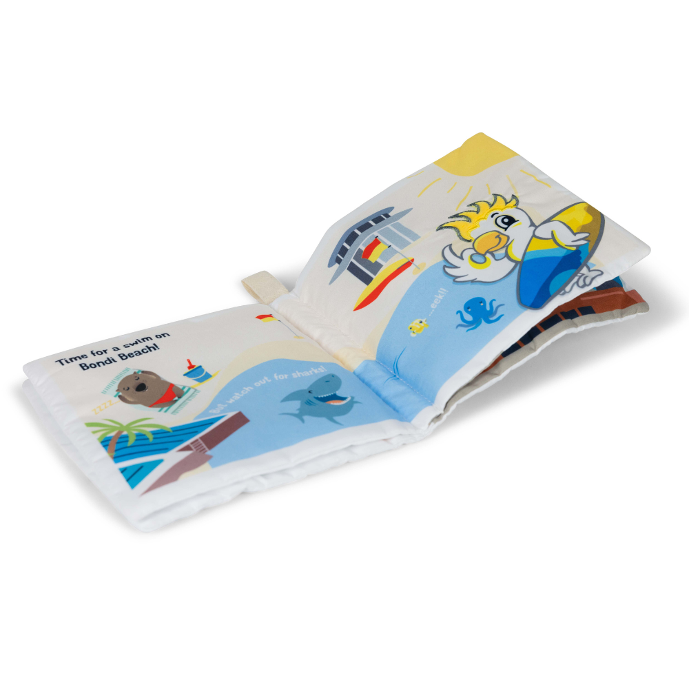 Jellystone Baby Soft Book - Welcome to Melbourne