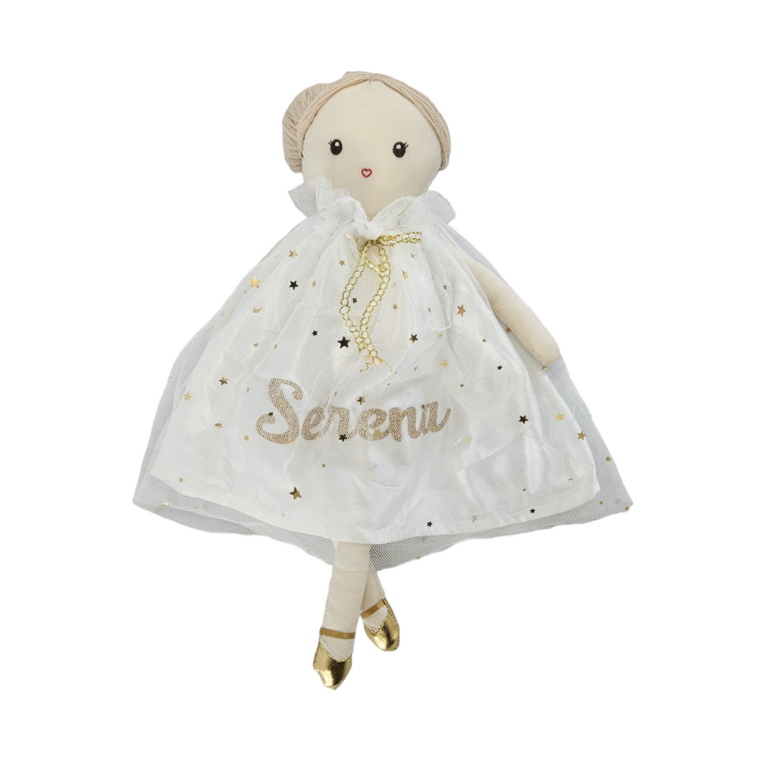 Personalised Starlight Rag Doll 35cm | Serenity Kids ™️ - Serenity Kids