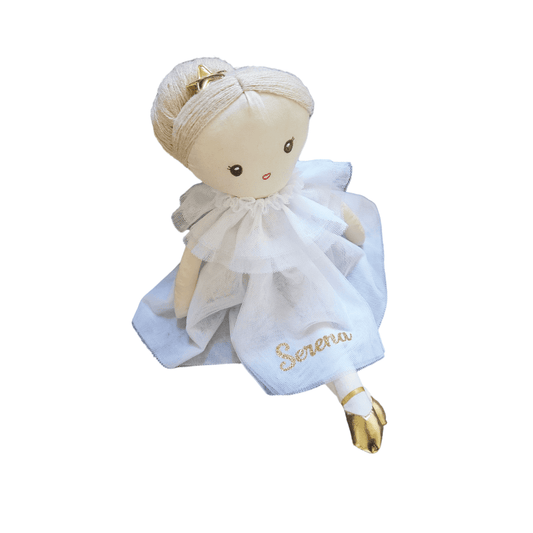 Personalised Starlight The Ballerina Rag Doll 35cm | Serenity Kids ™️