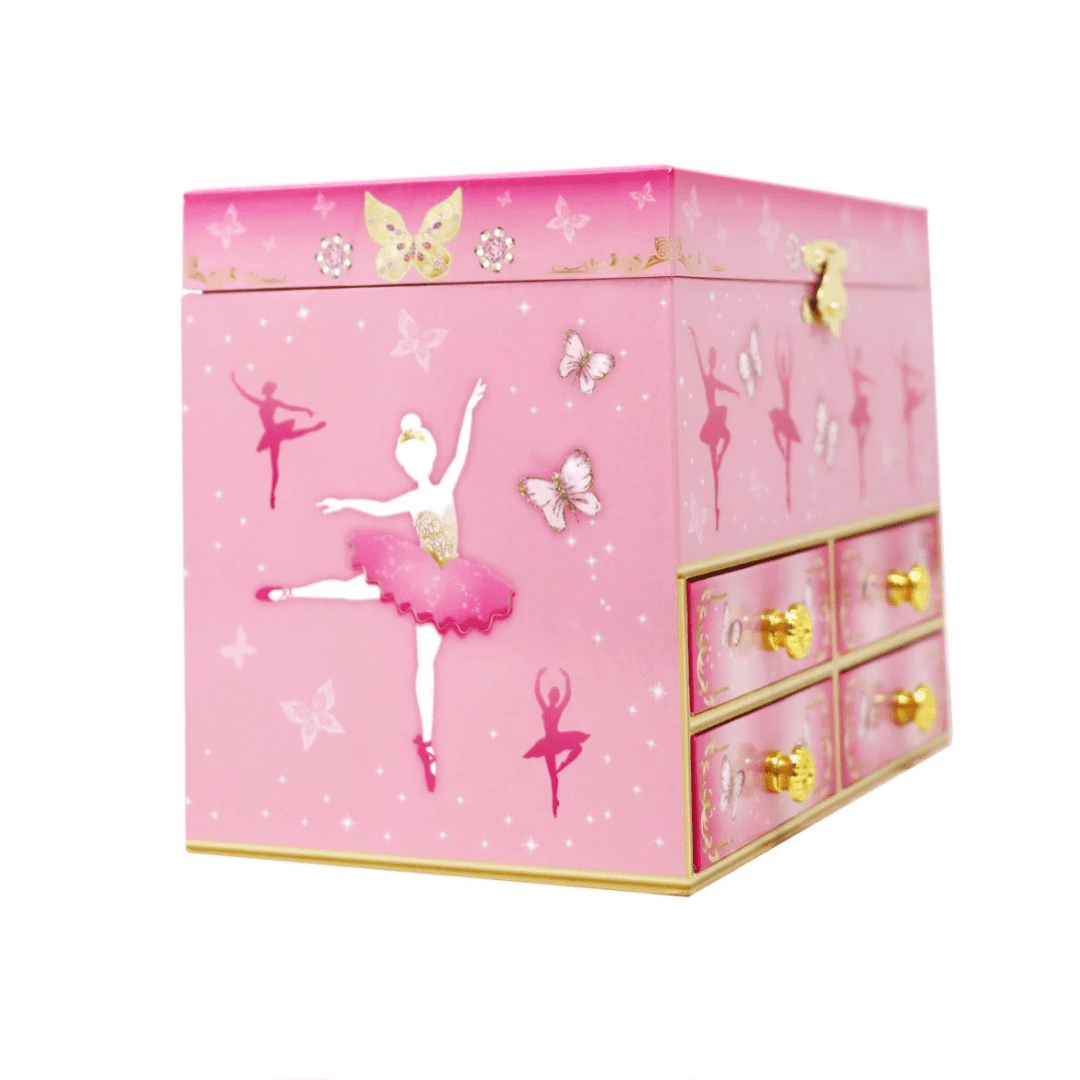 Butterfly Ballet Medium Musical Jewellery Box