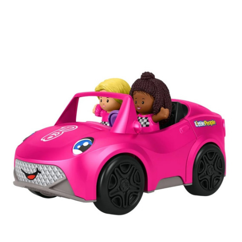 Fisher Price Little People Barbie Convertible	 Toy Car