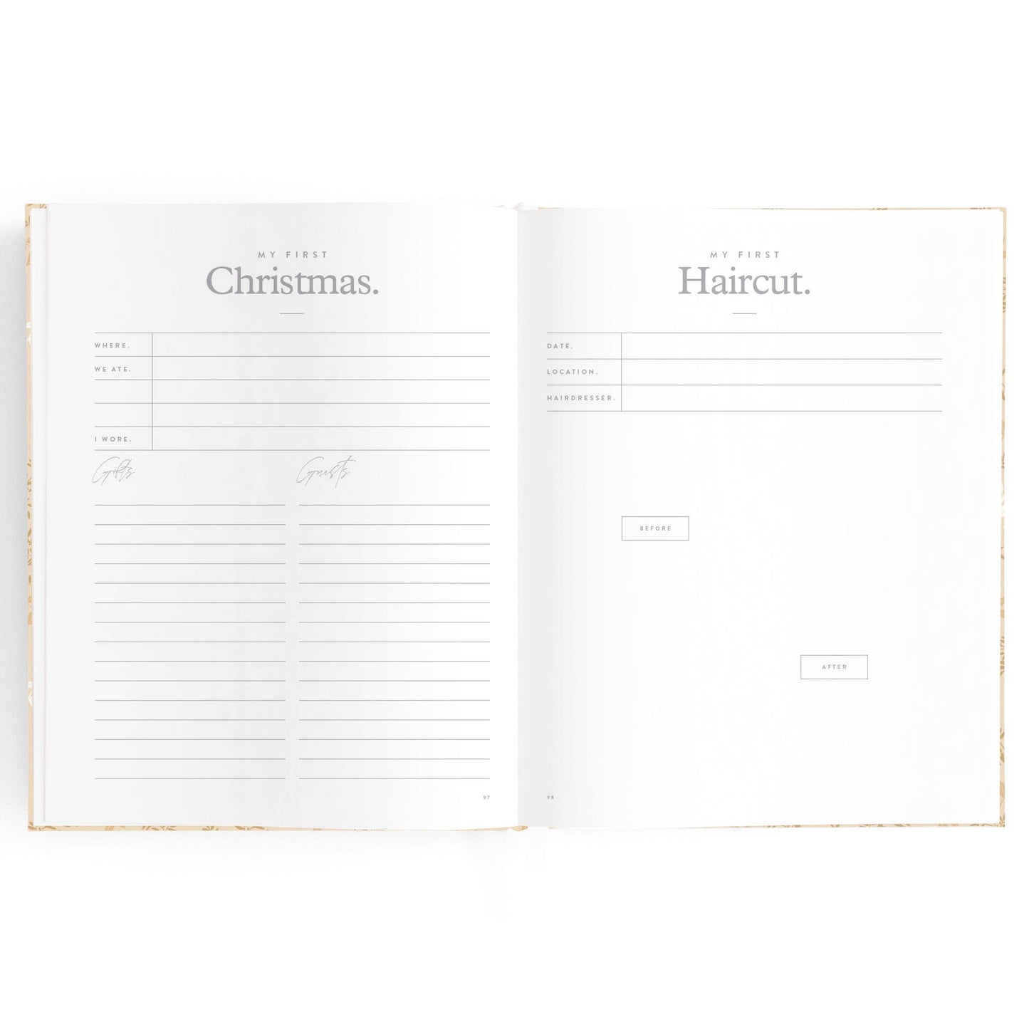 Baby Book Cedarwood