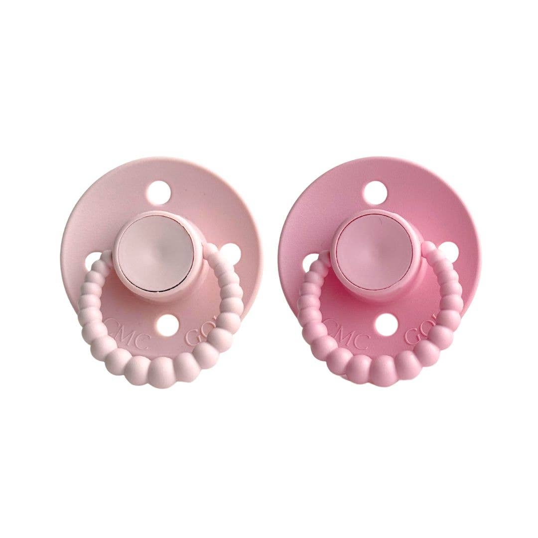 CMC 'Bubble' Dummies Blush + Baby Pink