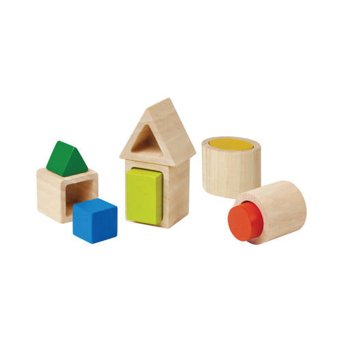 PlanToys - Geo Matching Building Boxes