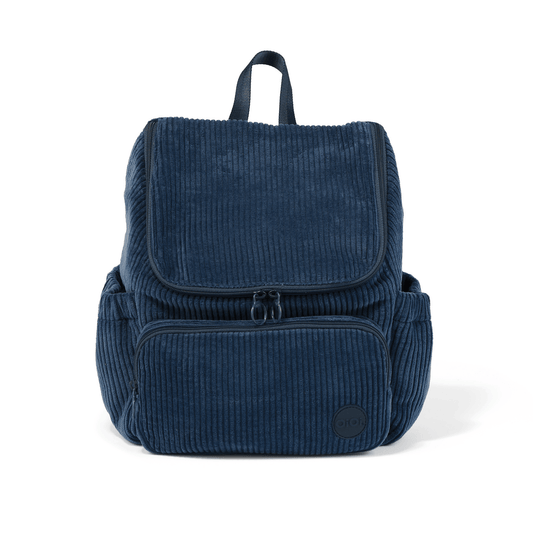 OiOi Signature Kids Backpack - Ocean Blue Corduroy