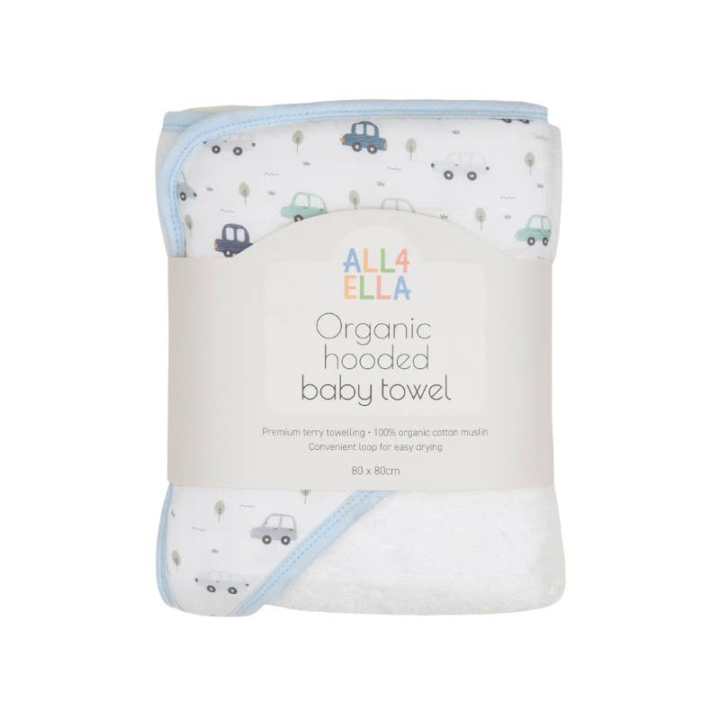 Hooded Towel - Beep Beep