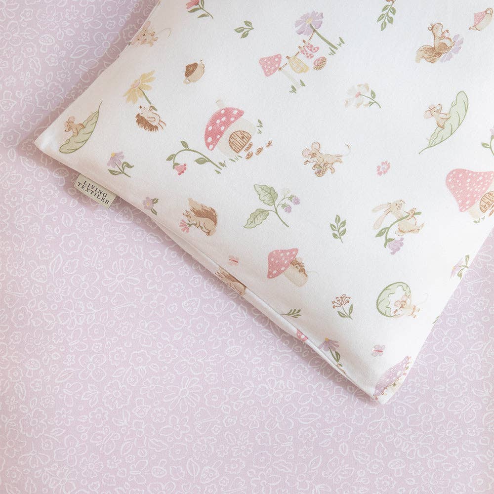 Organic Toddler Pillowcase - Whimsical Wonderland