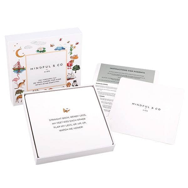Mindful & Co Yoga Flash Cards for Kids – Calm, Focus & Movement