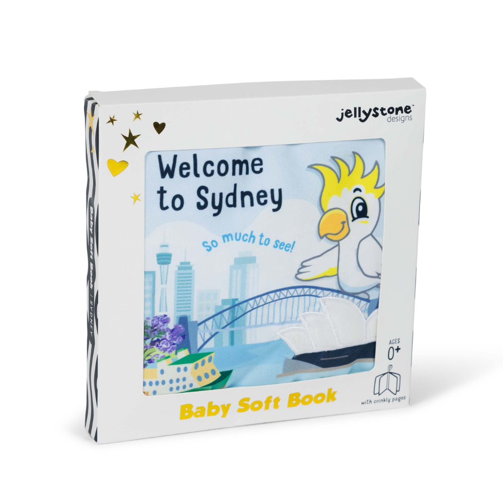 Jellystone Baby Soft Book - Welcome to Melbourne