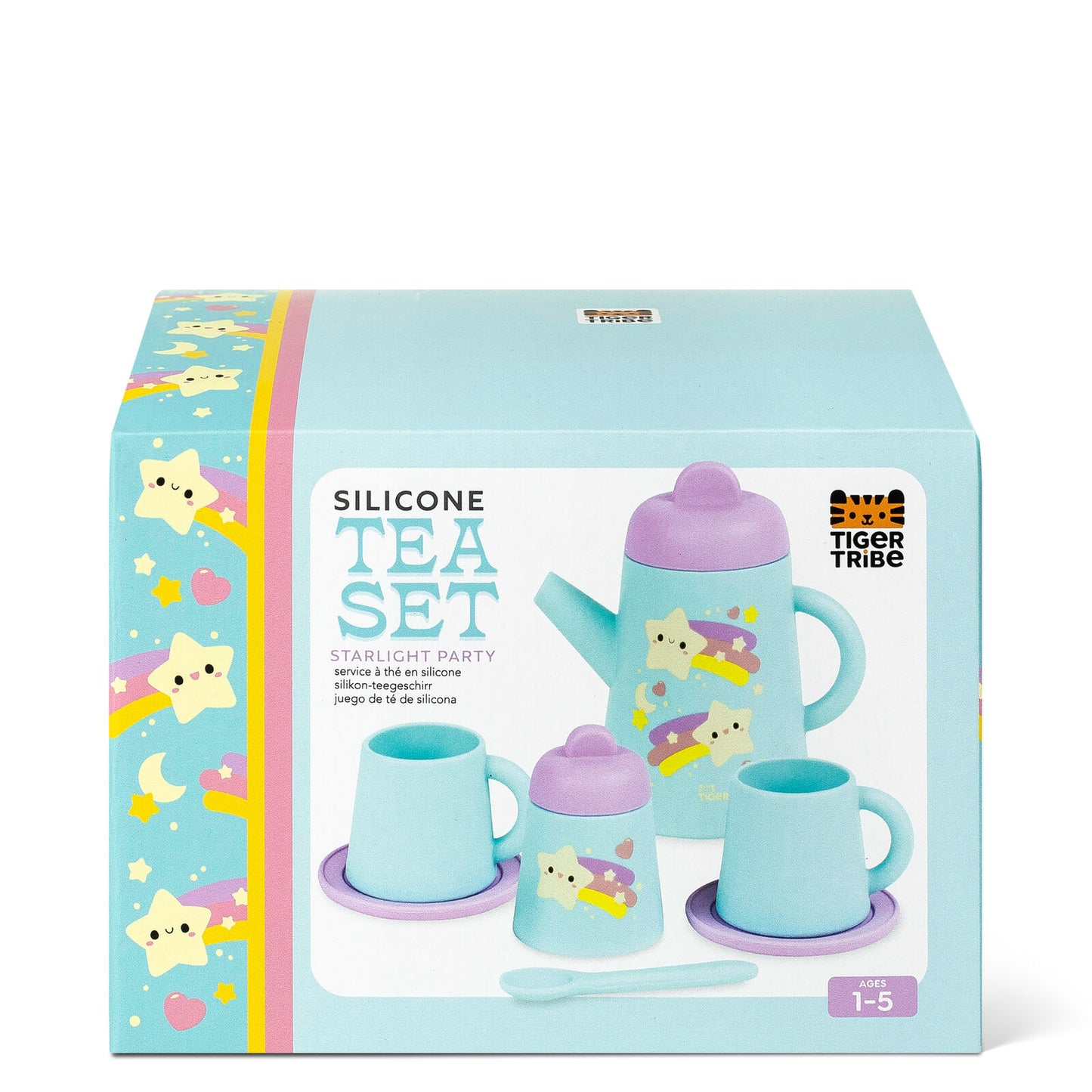 Tiger Tribe - Silicone Play Tea Set - Starlight Party