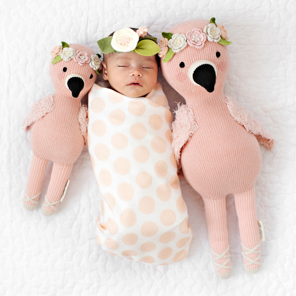 Cuddle + Kind Little Penelope The Flamingo 13" | Serenity Kids
