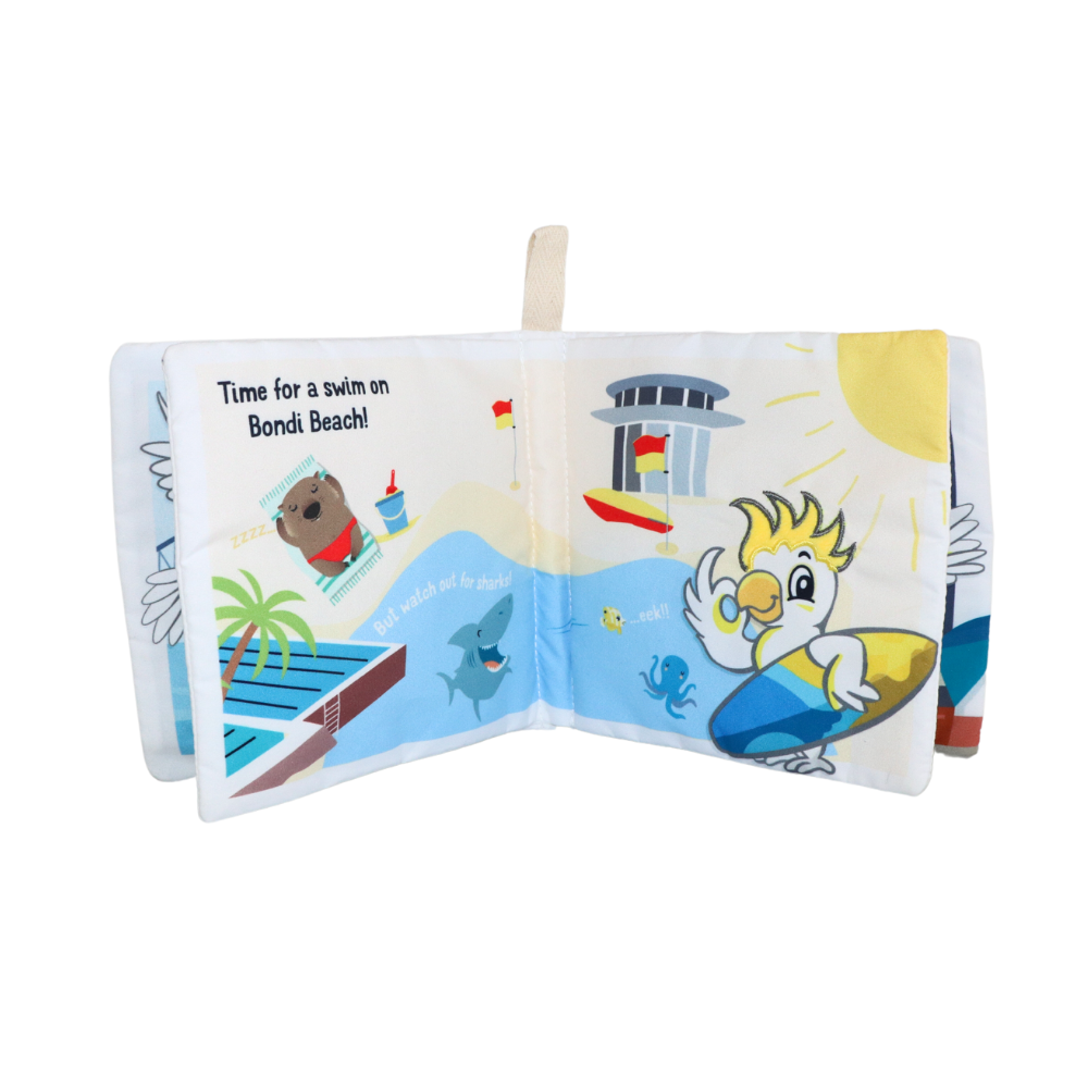Jellystone Baby Soft Book - Welcome to Melbourne