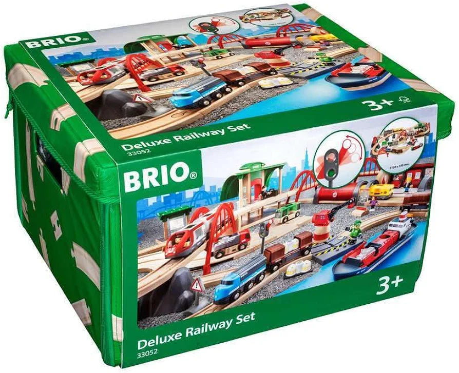 BRIO - Deluxe Railway Set 87 pieces