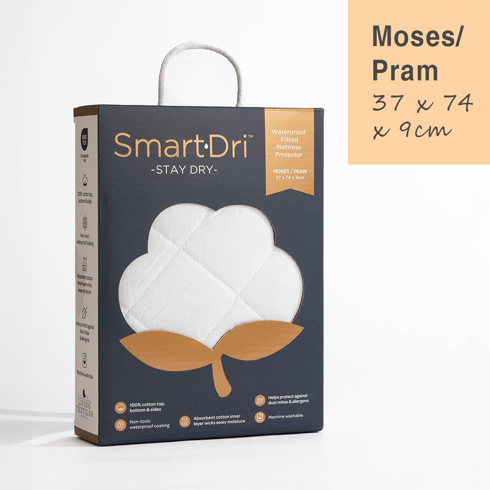 Smart-Dri Mattress Protector - Pram/Moses Bassinet