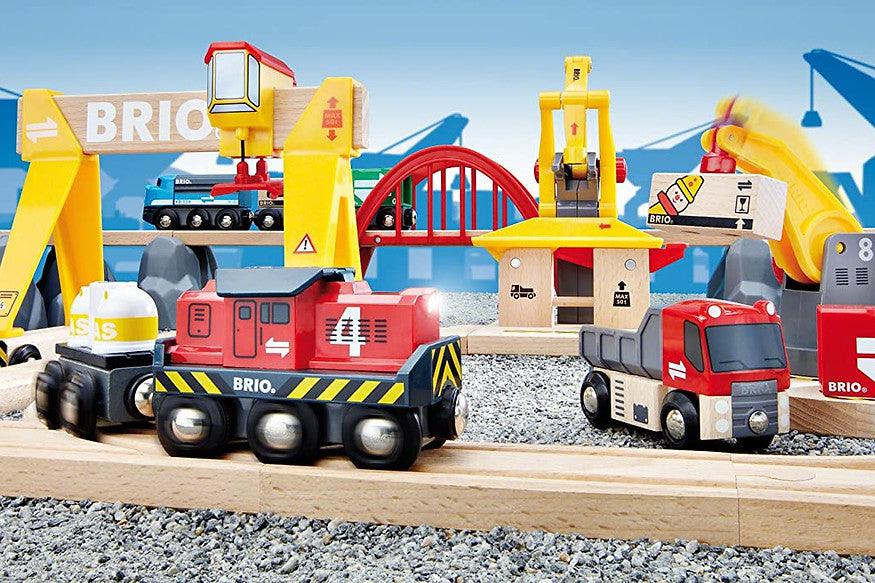 BRIO - Cargo Railway Deluxe Set 54 pieces