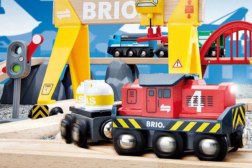 BRIO - Cargo Railway Deluxe Set 54 pieces