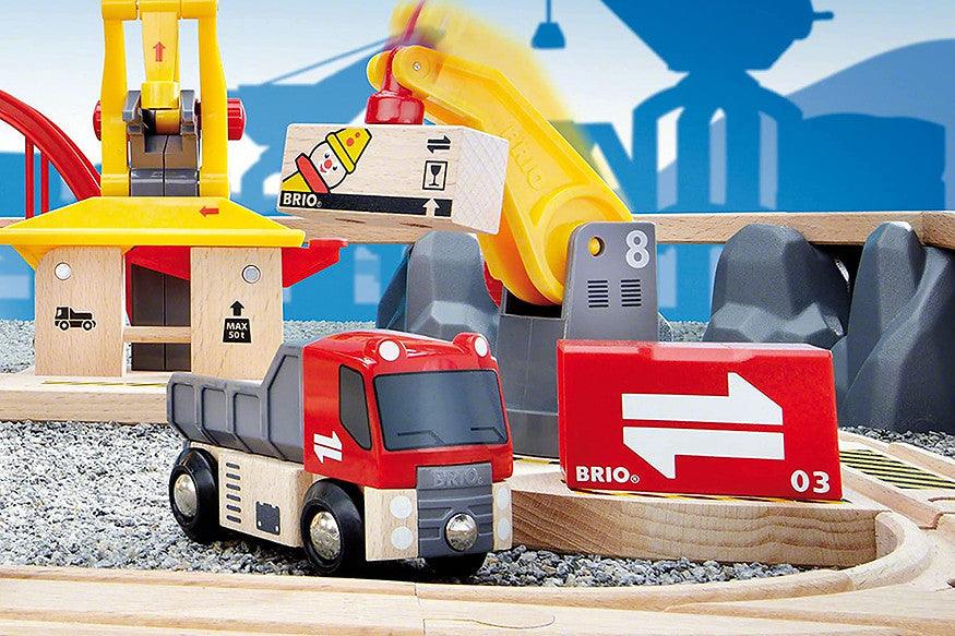 BRIO - Cargo Railway Deluxe Set 54 pieces