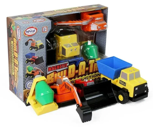 Magnetic: Build A Truck Construction Toy
