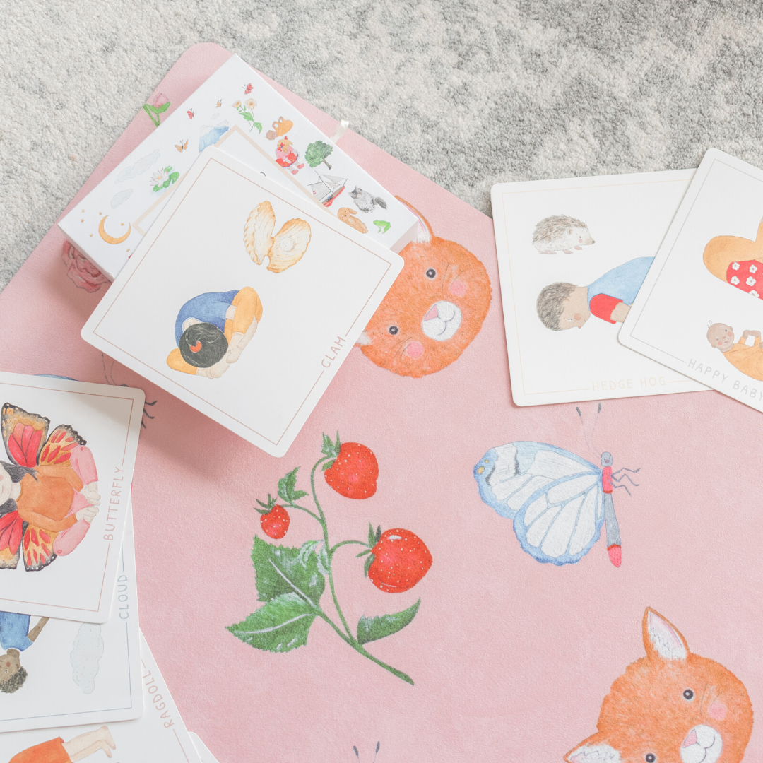Mindful & Co Sweet Print Kids Yoga Mat – Non-Slip & Eco-Friendly