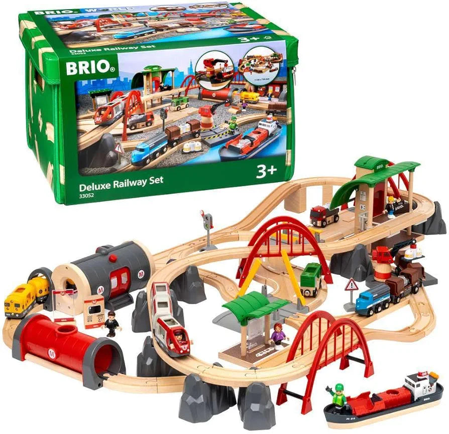 BRIO - Deluxe Railway Set 87 pieces