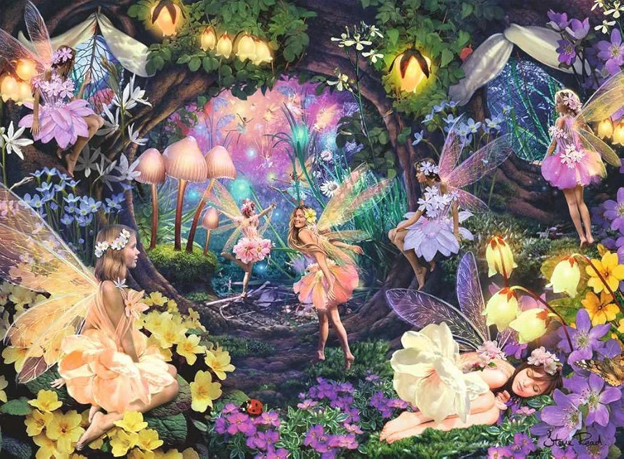 Ravensburger Fairy Garden Puzzle 100pc