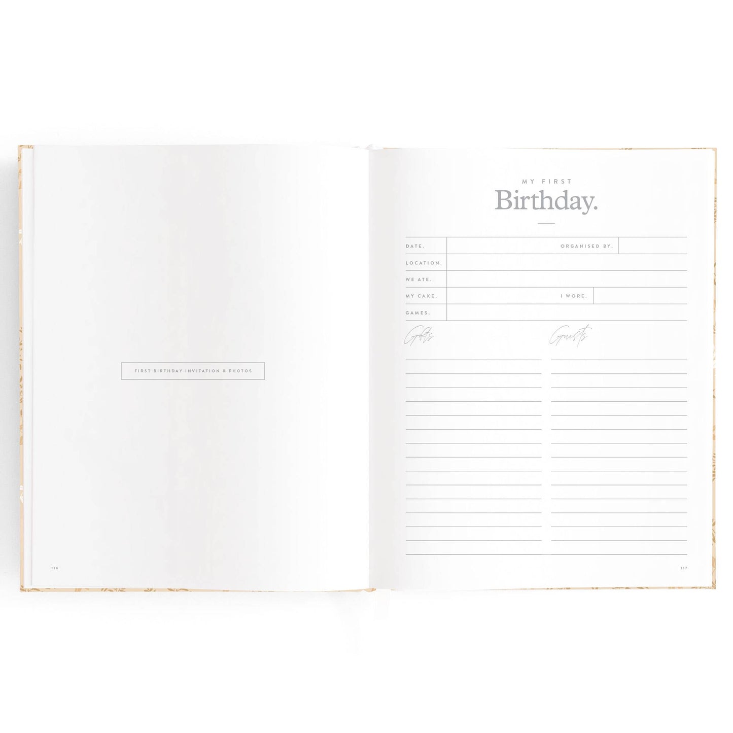 Baby Book Cedarwood