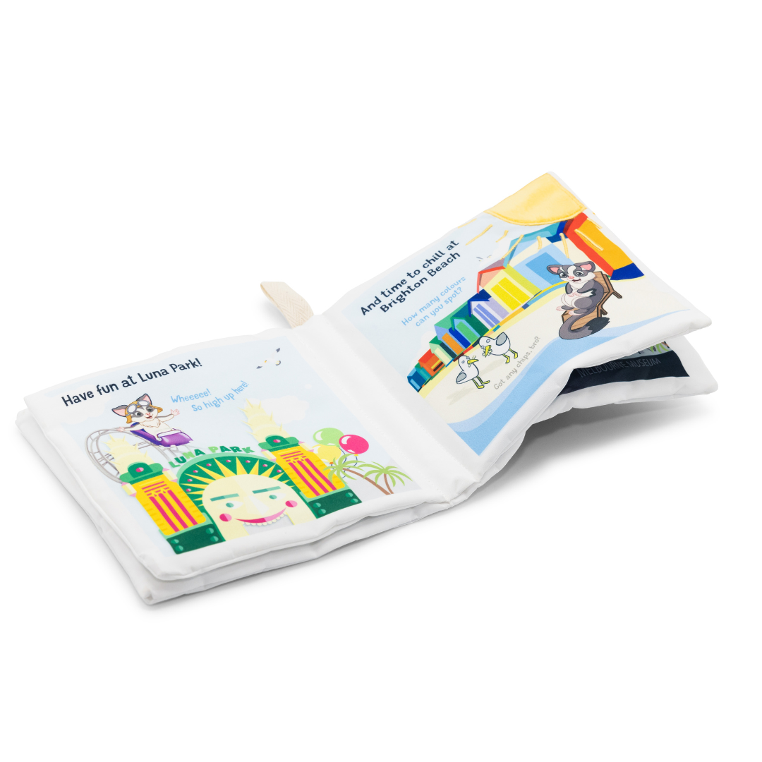 Jellystone Baby Soft Book - Welcome to Melbourne