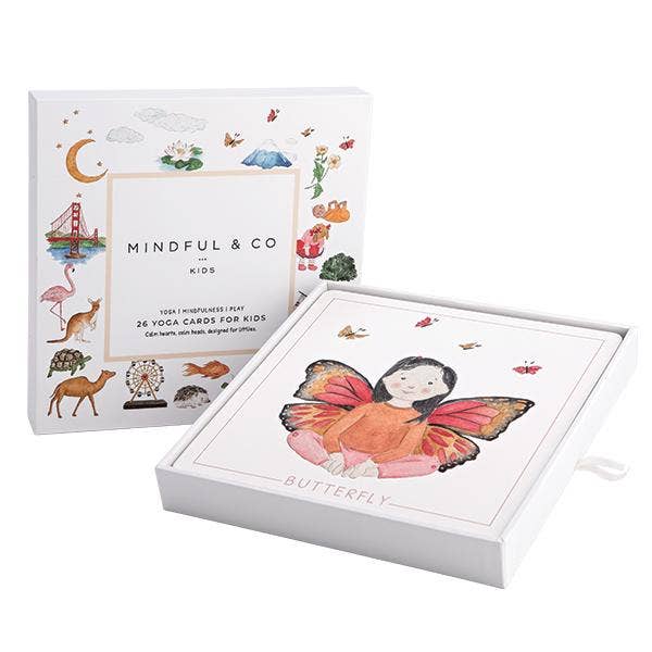 Mindful & Co Yoga Flash Cards for Kids – Calm, Focus & Movement