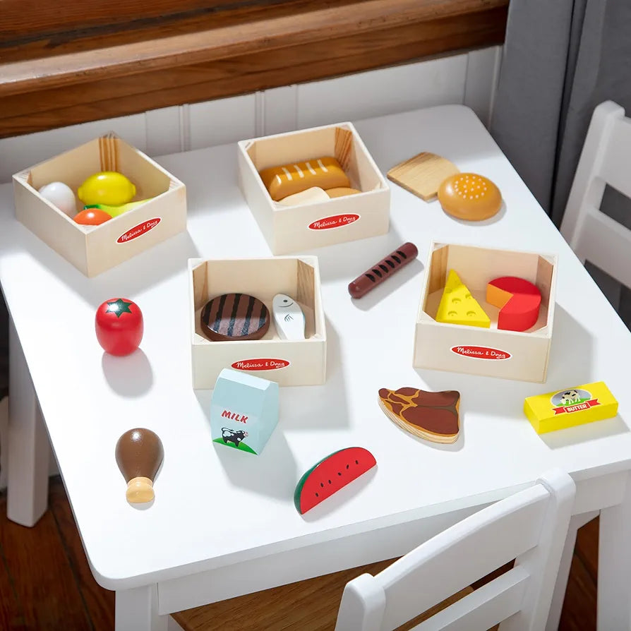 Melissa & Doug - Wooden Food Groups