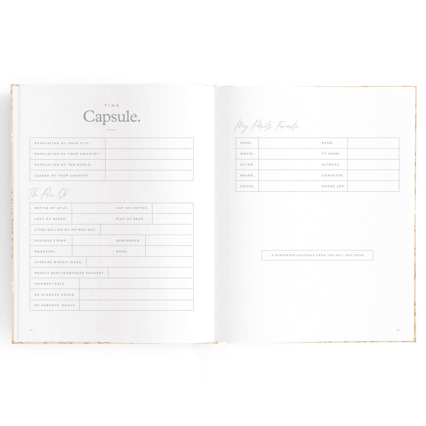 Baby Book Cedarwood