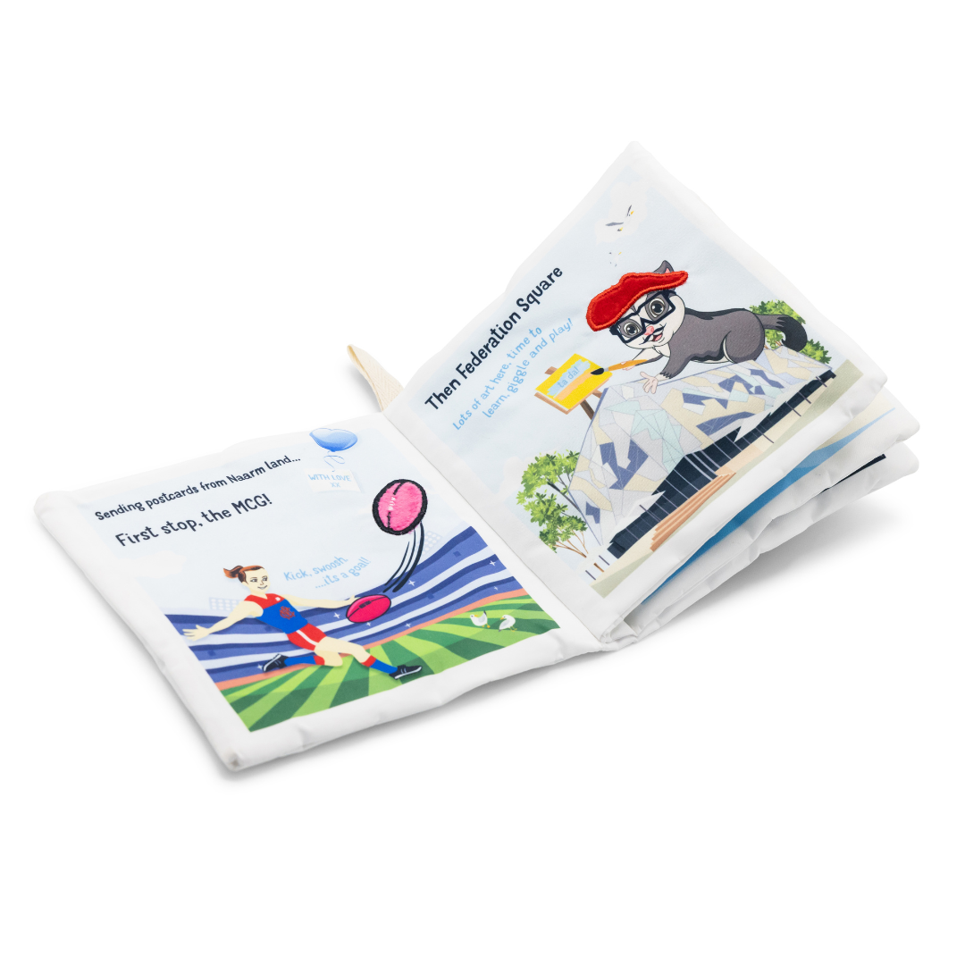 Jellystone Baby Soft Book - Welcome to Melbourne