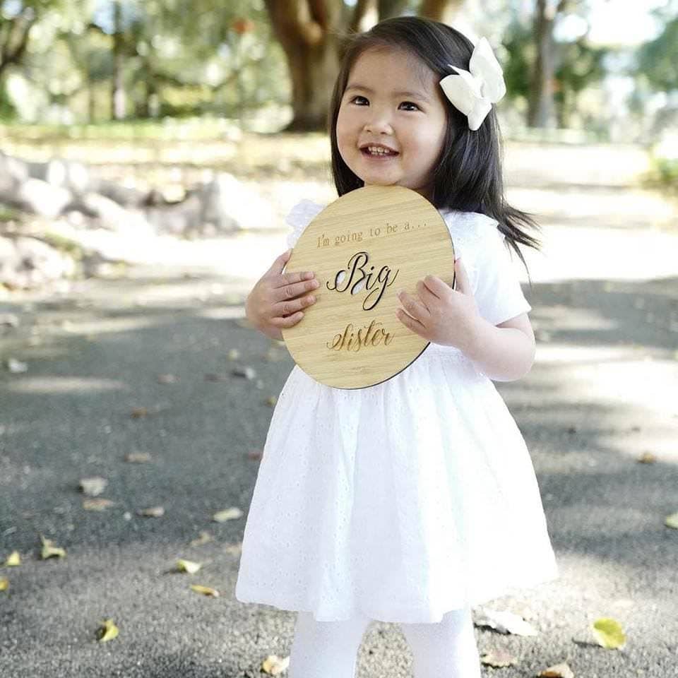 Big Brother/Sister Announcement Plaque