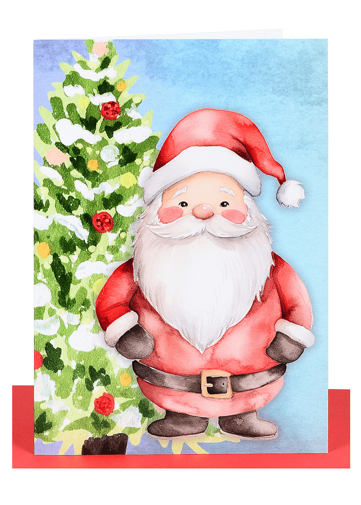 Santa Christmas Card