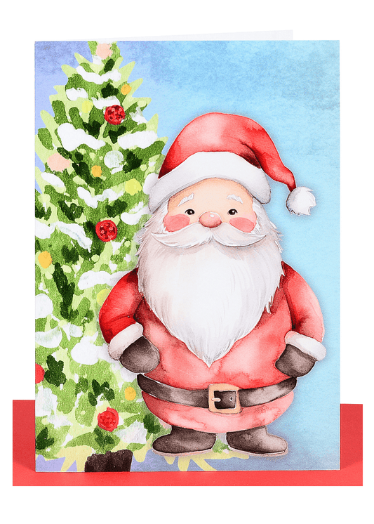 Santa Christmas Card