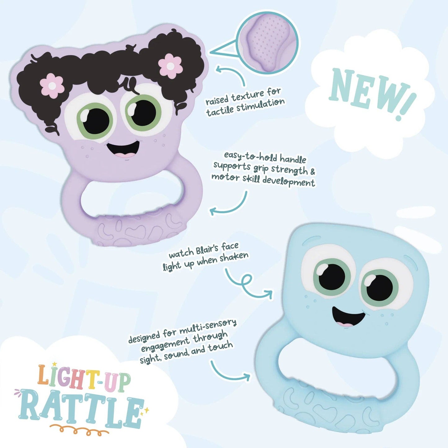 Jellystone Glo Pal Light Up Rattle