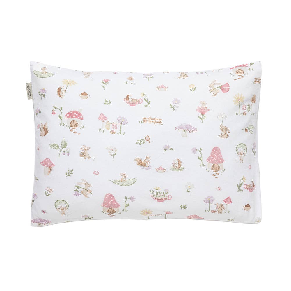 Organic Toddler Pillowcase - Whimsical Wonderland
