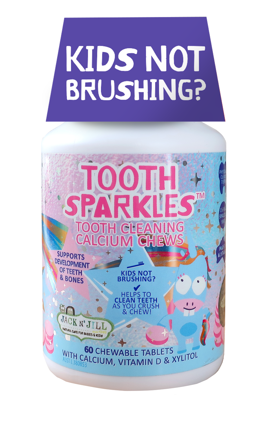 Jack'n'Jill Tooth Sparkles 60 pack - Tooth Cleaning chews