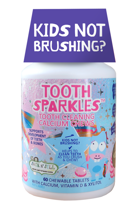 Jack'n'Jill Tooth Sparkles 60 pack - Tooth Cleaning chews