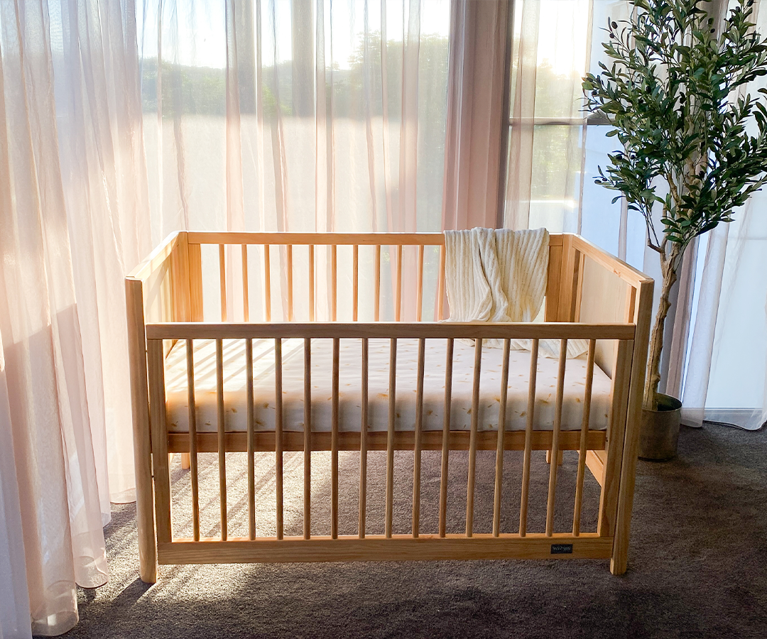 Aliya Rattan Cot – Natural