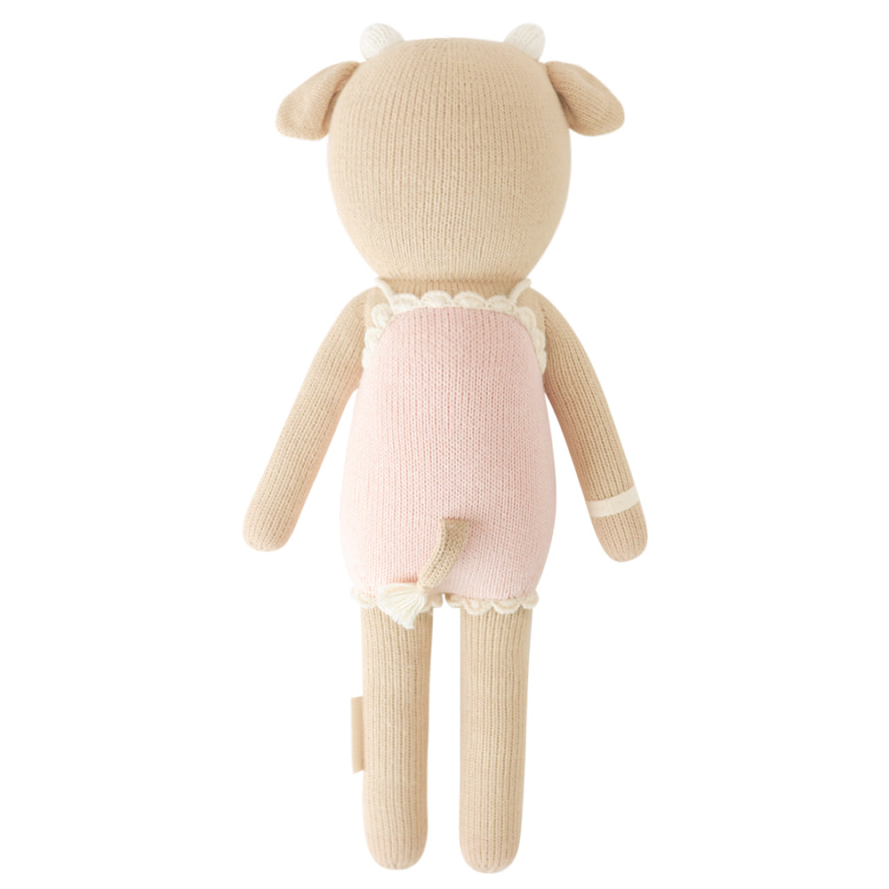 Cuddle + Kind Little Ava The Cow 13" - Powder Pink