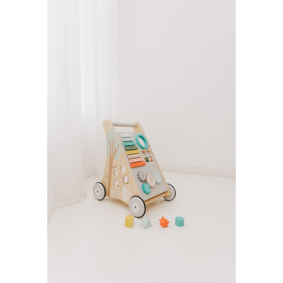 Bubble Wooden Activity Play Walker