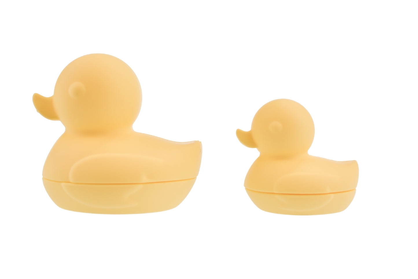 SILICONE BATH DUCKS 2PCS SET