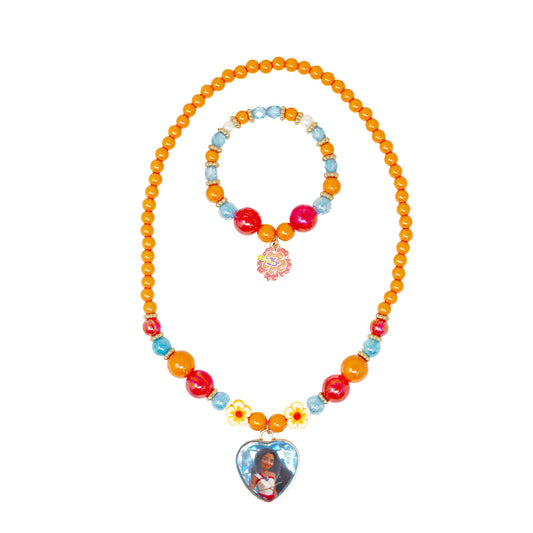 Disney Moana 2 Necklace and Bracelet Set