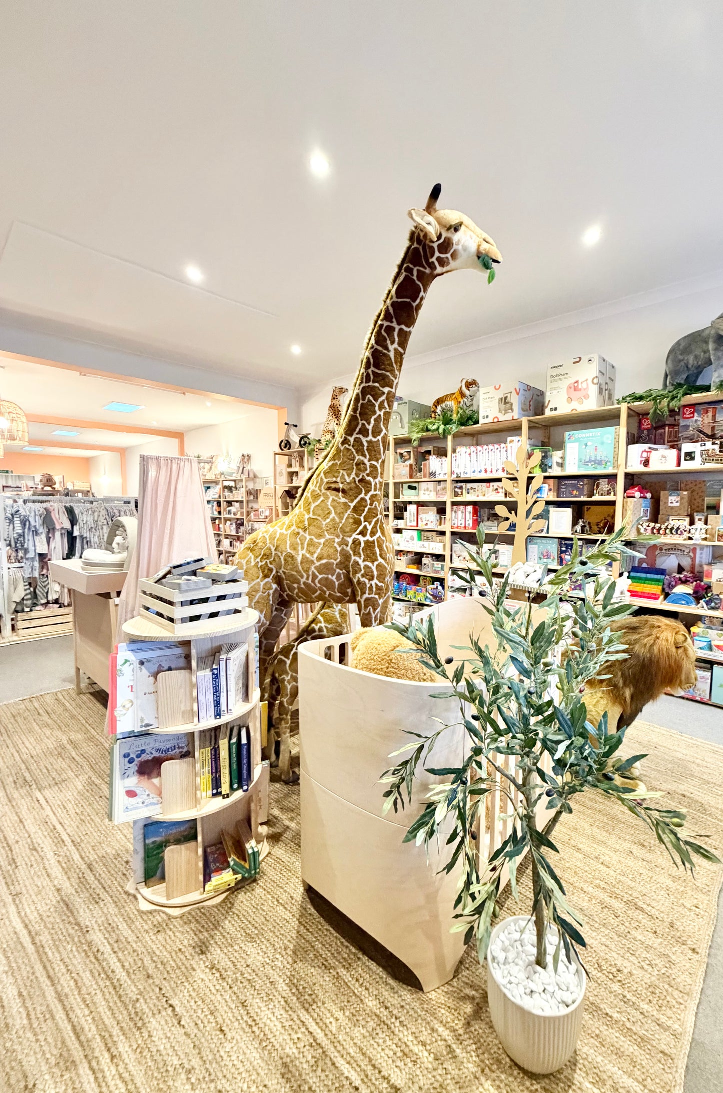 HANSA CREATIONS GIRAFFE STANDING PLUSH 240CM